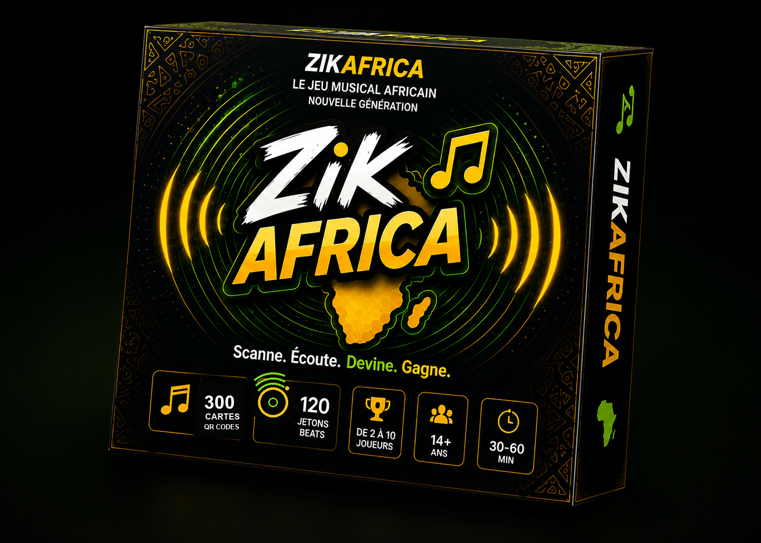Boîte ZikAfrica Édition Classique